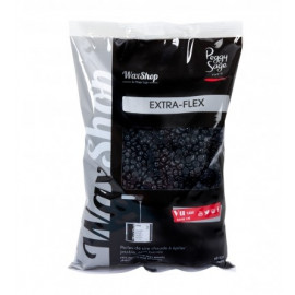 Perles cire chaude à épiler 800g Noire Extraflex