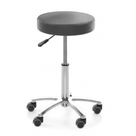 Tabouret de Coupe SANTIA-2  Noir Hauteur réglable