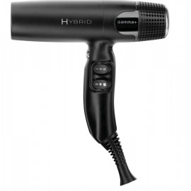 SECHE CHEVEUX GAMMA+HYBRID SPINA ITALIA NOIR OPAQUE