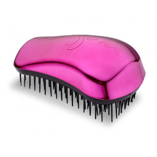 DESSATA BROSSE A CHEVEUX MAXI FUCHSIA METAL-NOIR