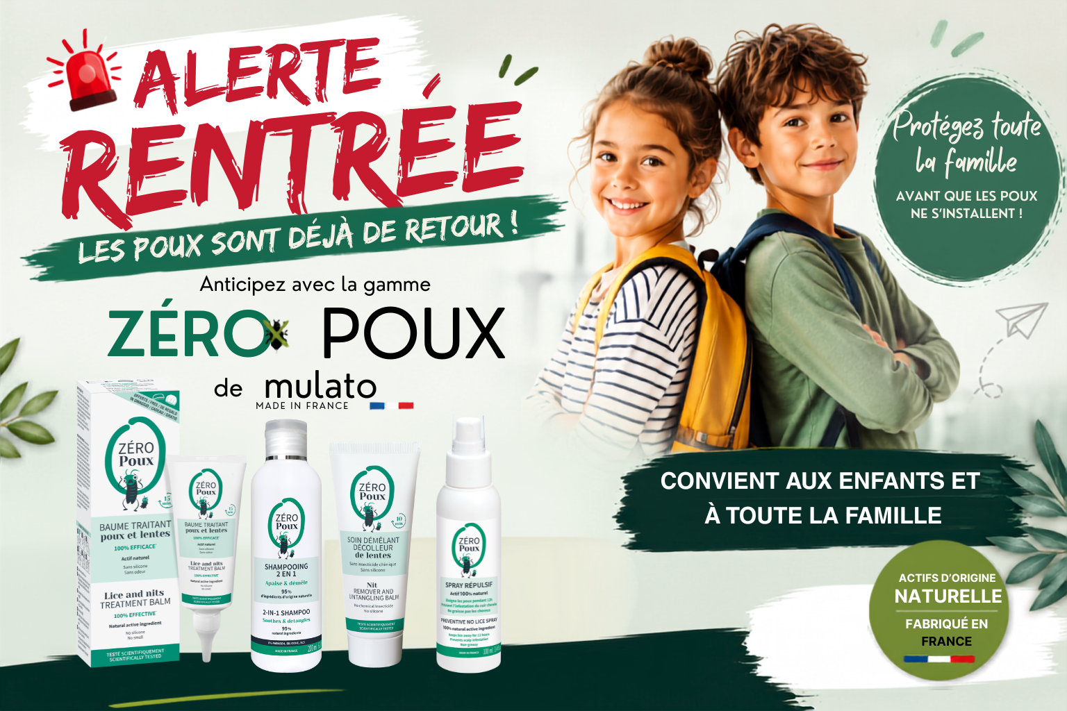 ALERTE RENTREE