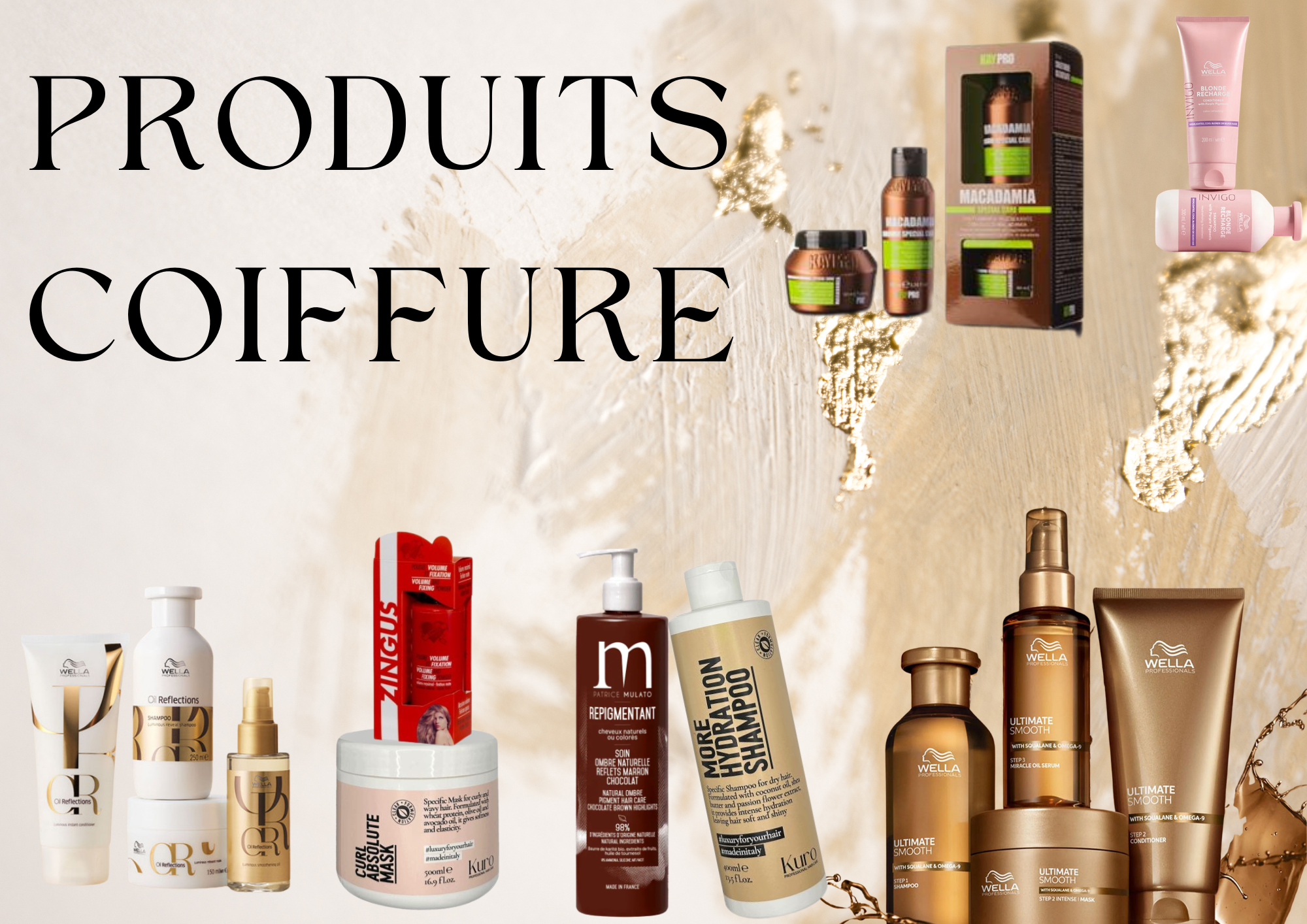 PRODUITS COIFFURE 